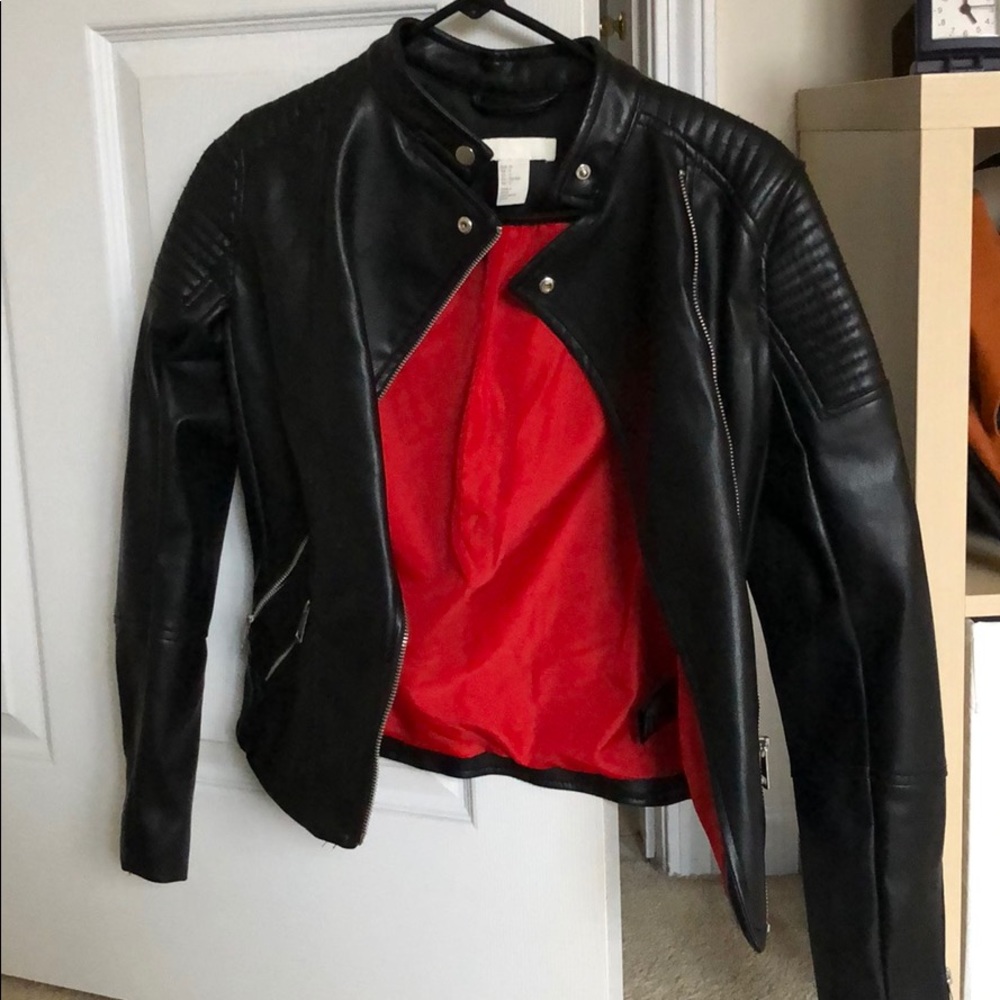 Leather jacket